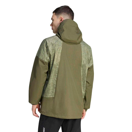 Men's Xperior 2.5L Hybrid Waterproof Jacket - Green