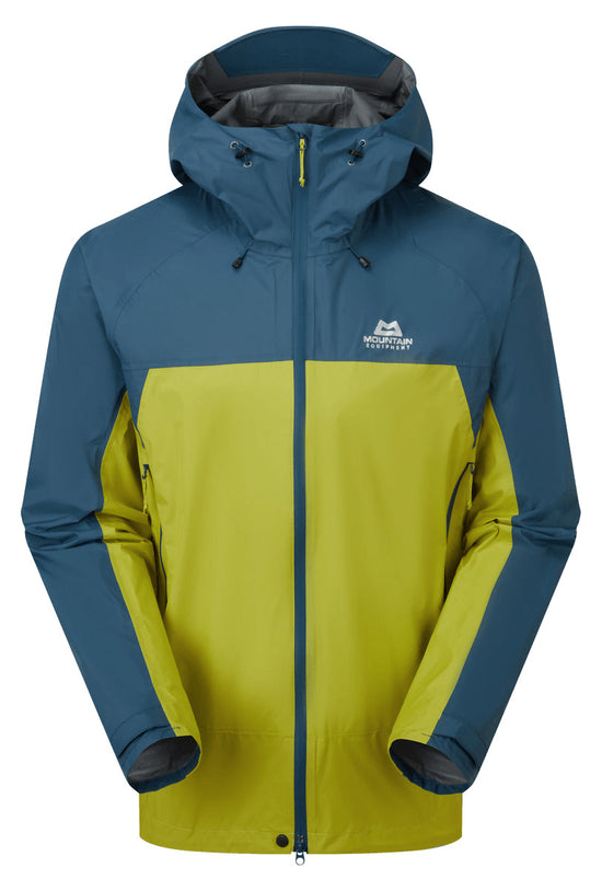 Men's Raintower Jacket - Blue / Green