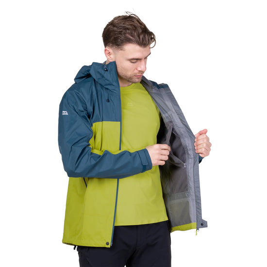 Men's Raintower Jacket - Blue / Green