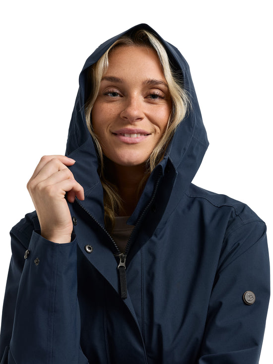 Women's Gwen Parka Jacket - Navy