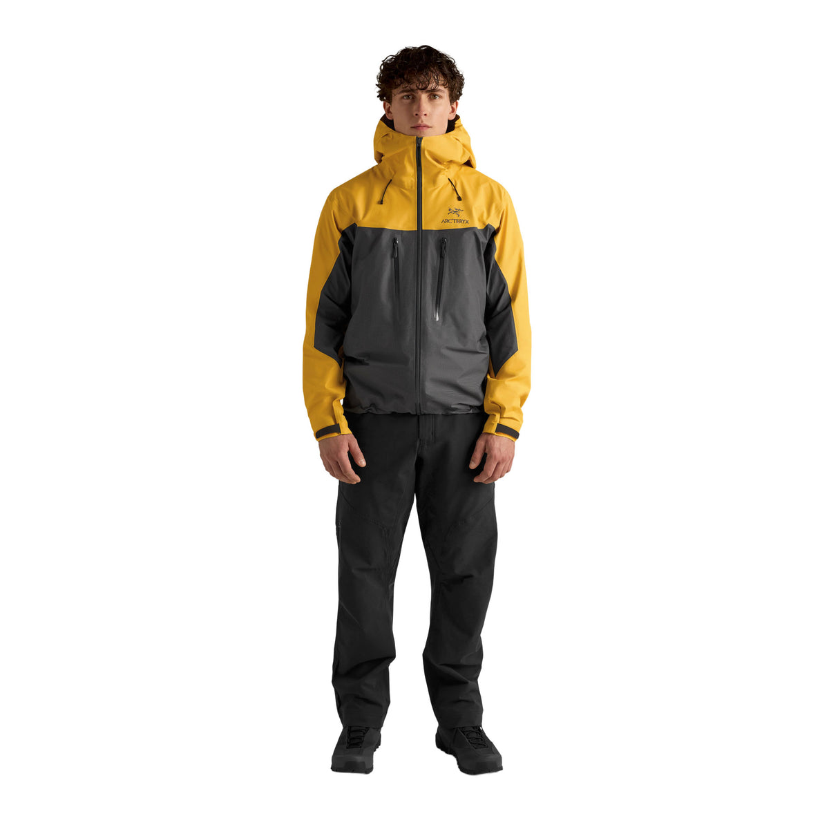 Men's Alpha Jacket - Larch / DK Grey