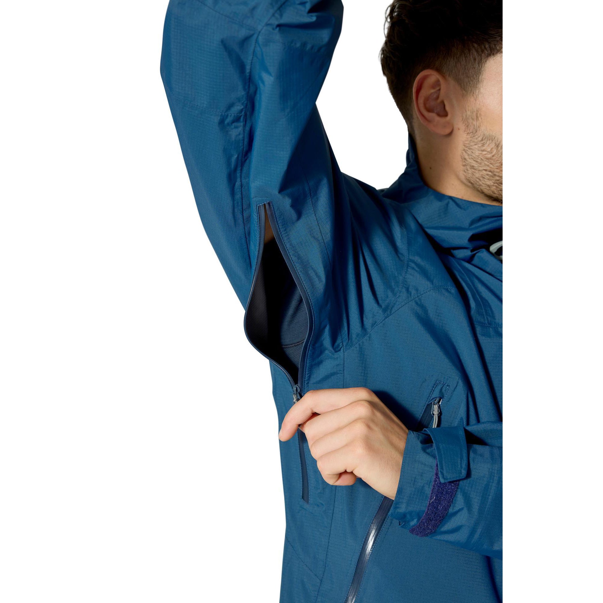 Men's Downpour Mountain Jacket - Blue