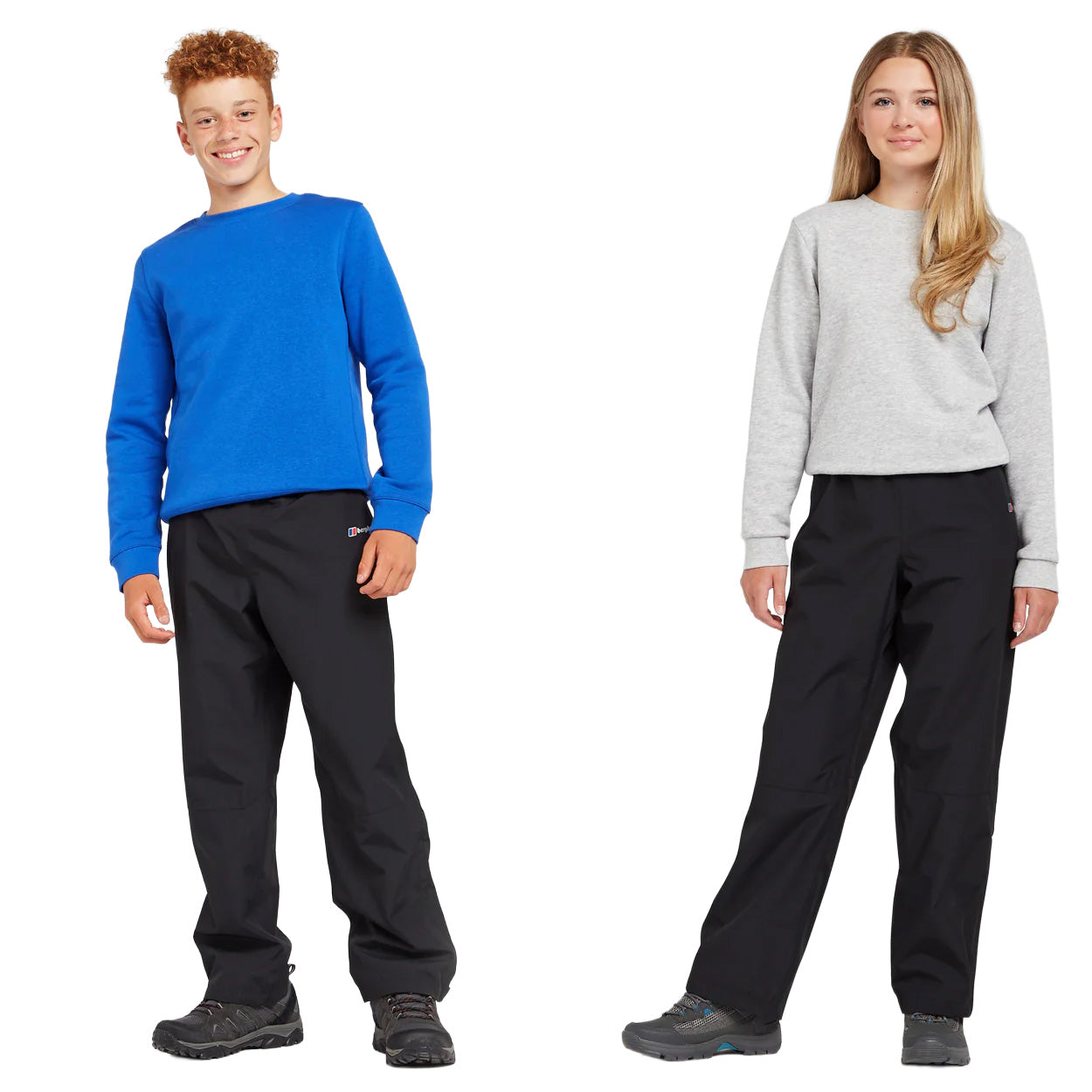 Kids' Drift Waterproof Over Trousers - Black