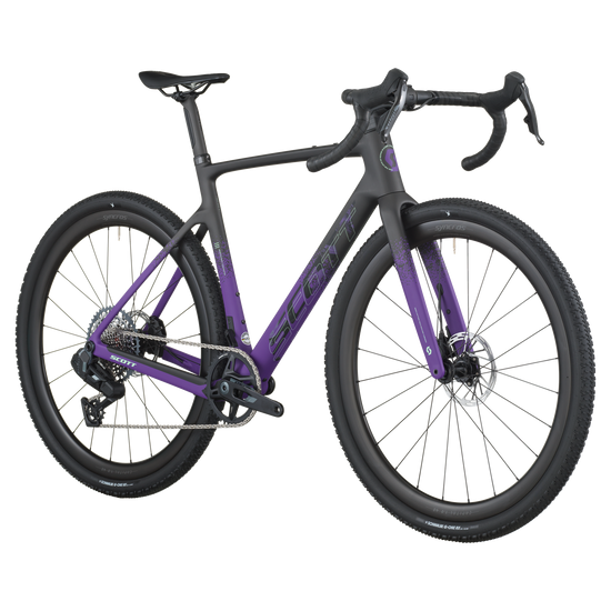 Addict Gravel 20 Gravel Bike - Black / Purple