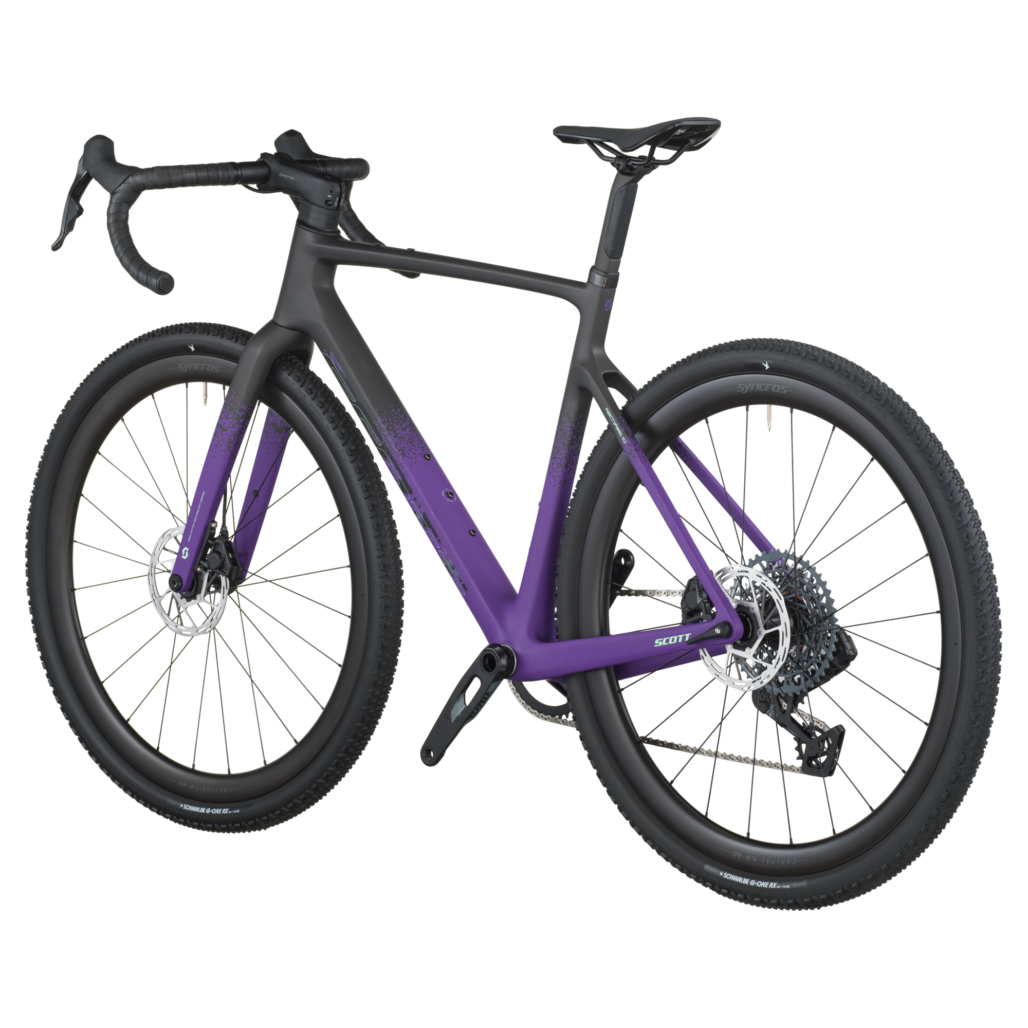 Addict Gravel 20 Gravel Bike - Black / Purple