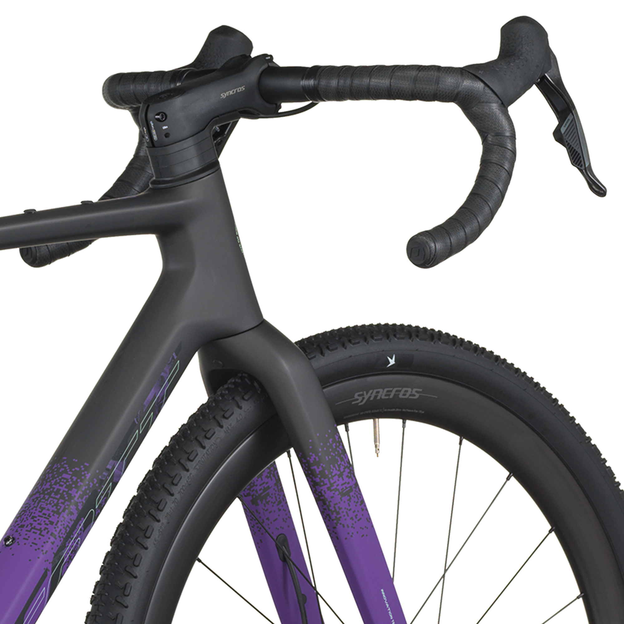 Addict Gravel 20 Gravel Bike - Black / Purple