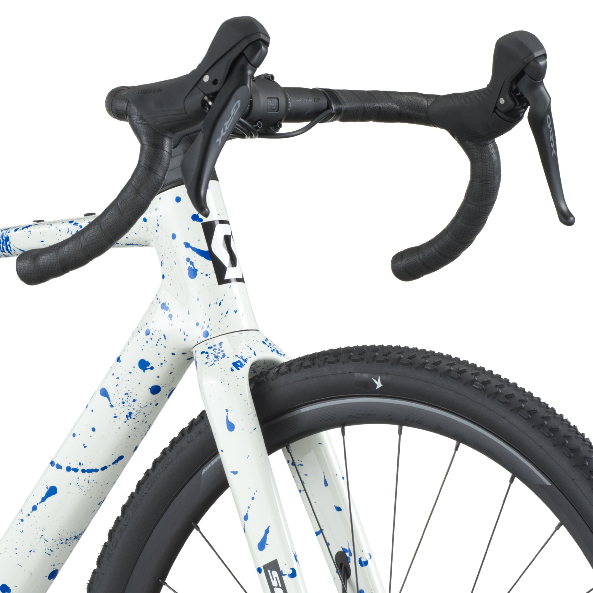 Addict Gravel 30 Gravel Bike - White / Blue
