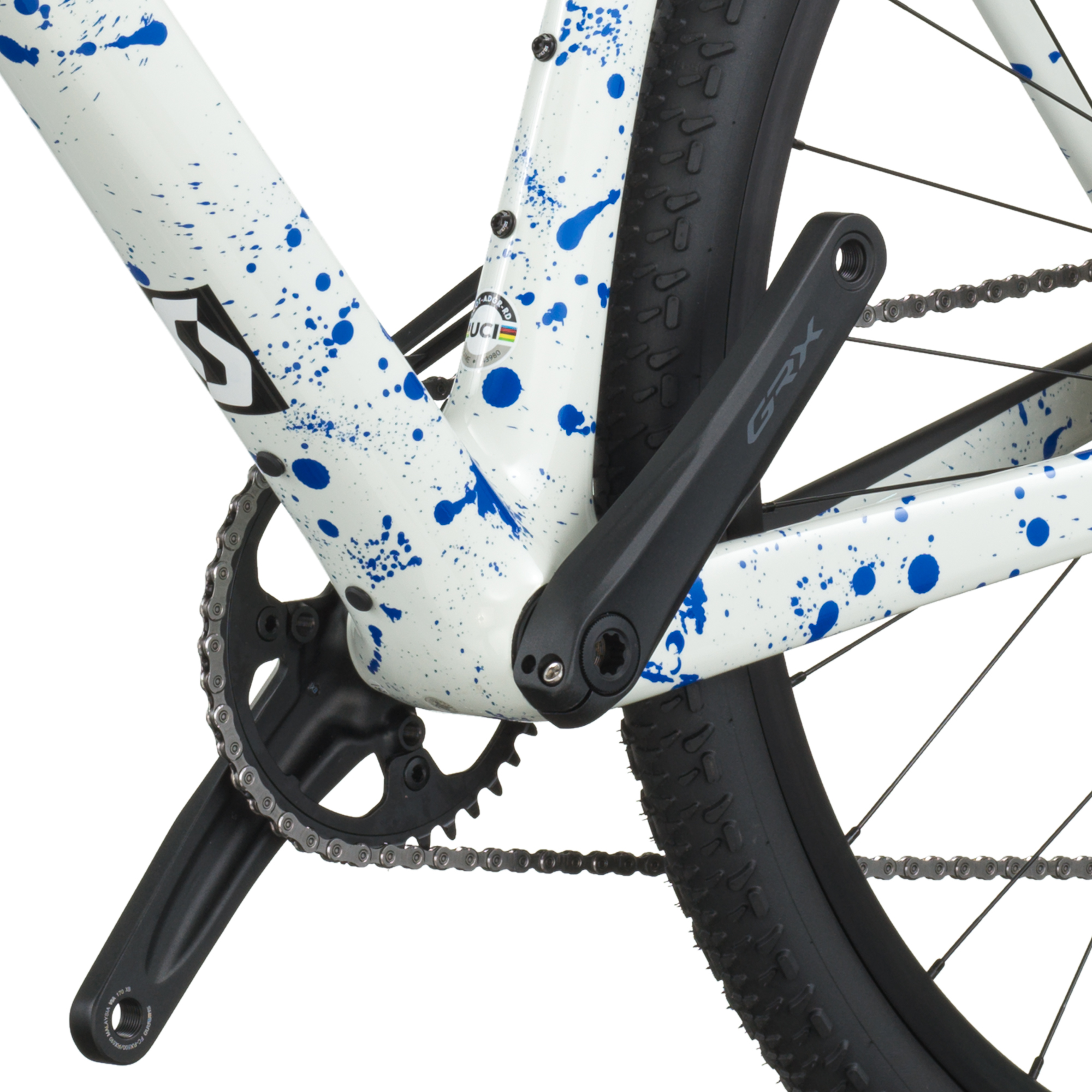 Addict Gravel 30 Gravel Bike - White / Blue