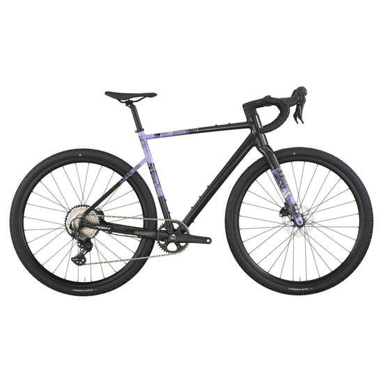 Speedster Gravel 10 Gravel Bike - Black / Purple