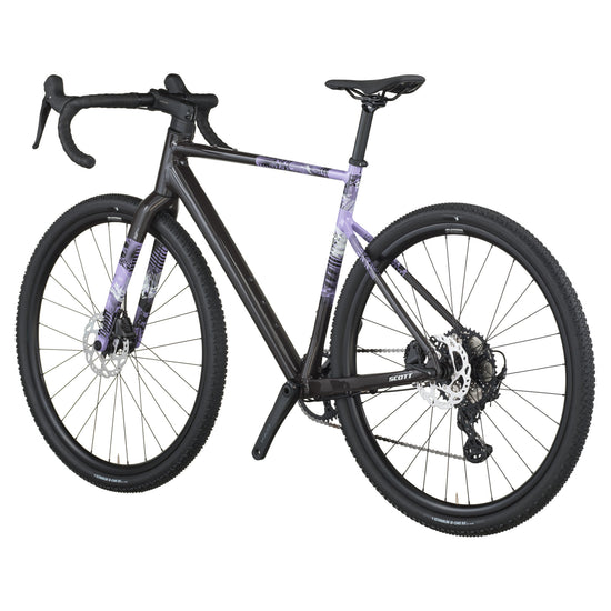 Speedster Gravel 10 Gravel Bike - Black / Purple