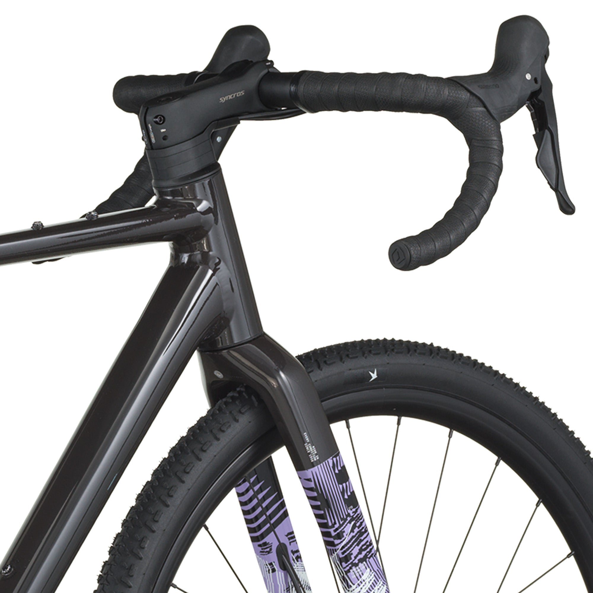 Speedster Gravel 10 Gravel Bike - Black / Purple