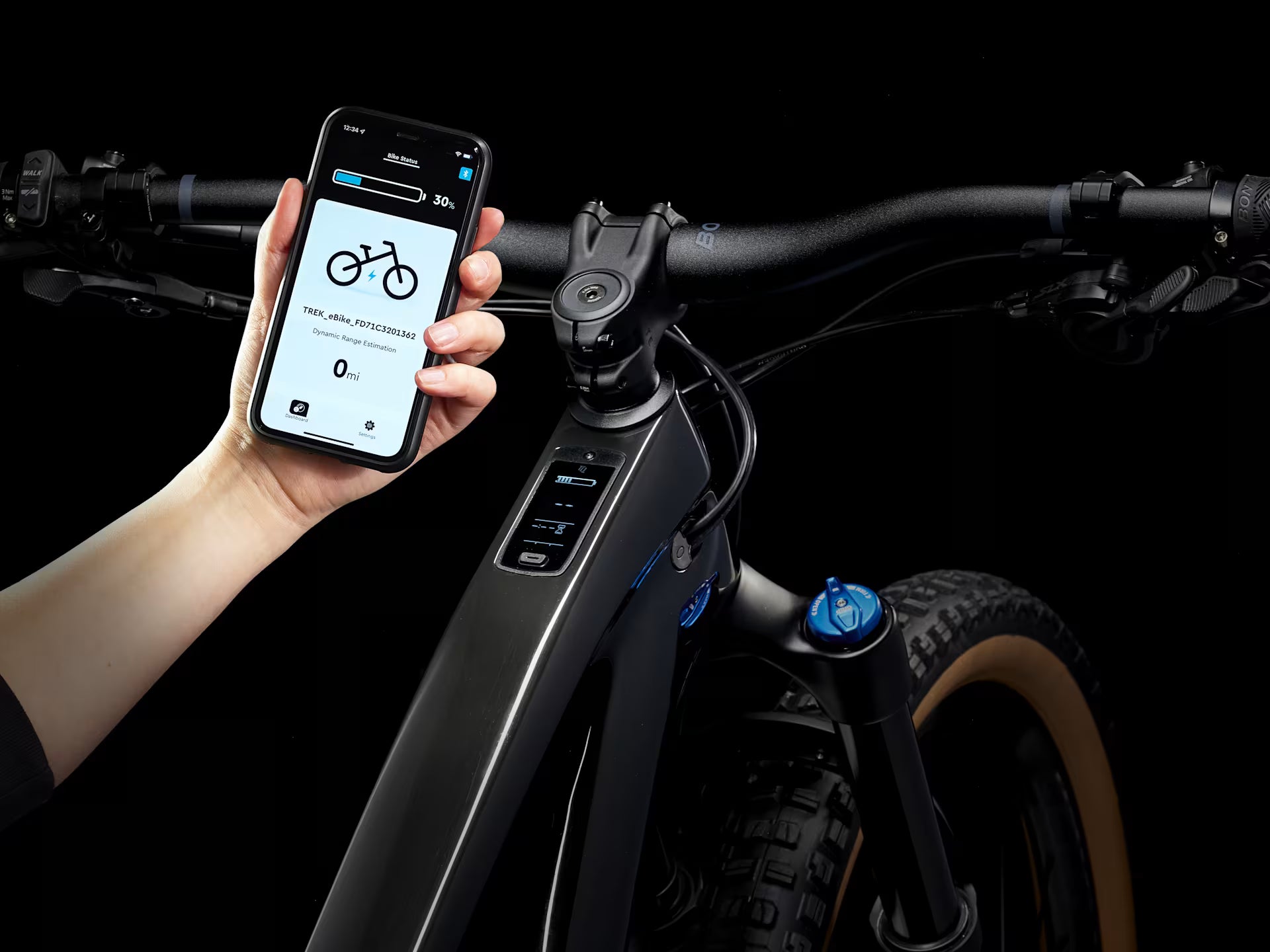 Fuel EXe 9.7 2024/25 Mountain E-Bike - Black / Grey