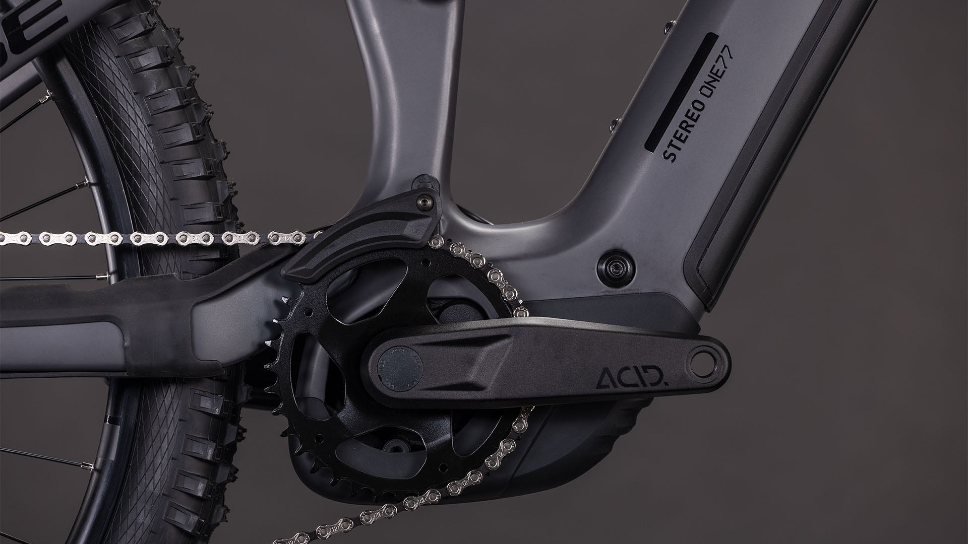 Stereo Hybrid One77 HPC Race 800 Mountain E-Bike - Grey