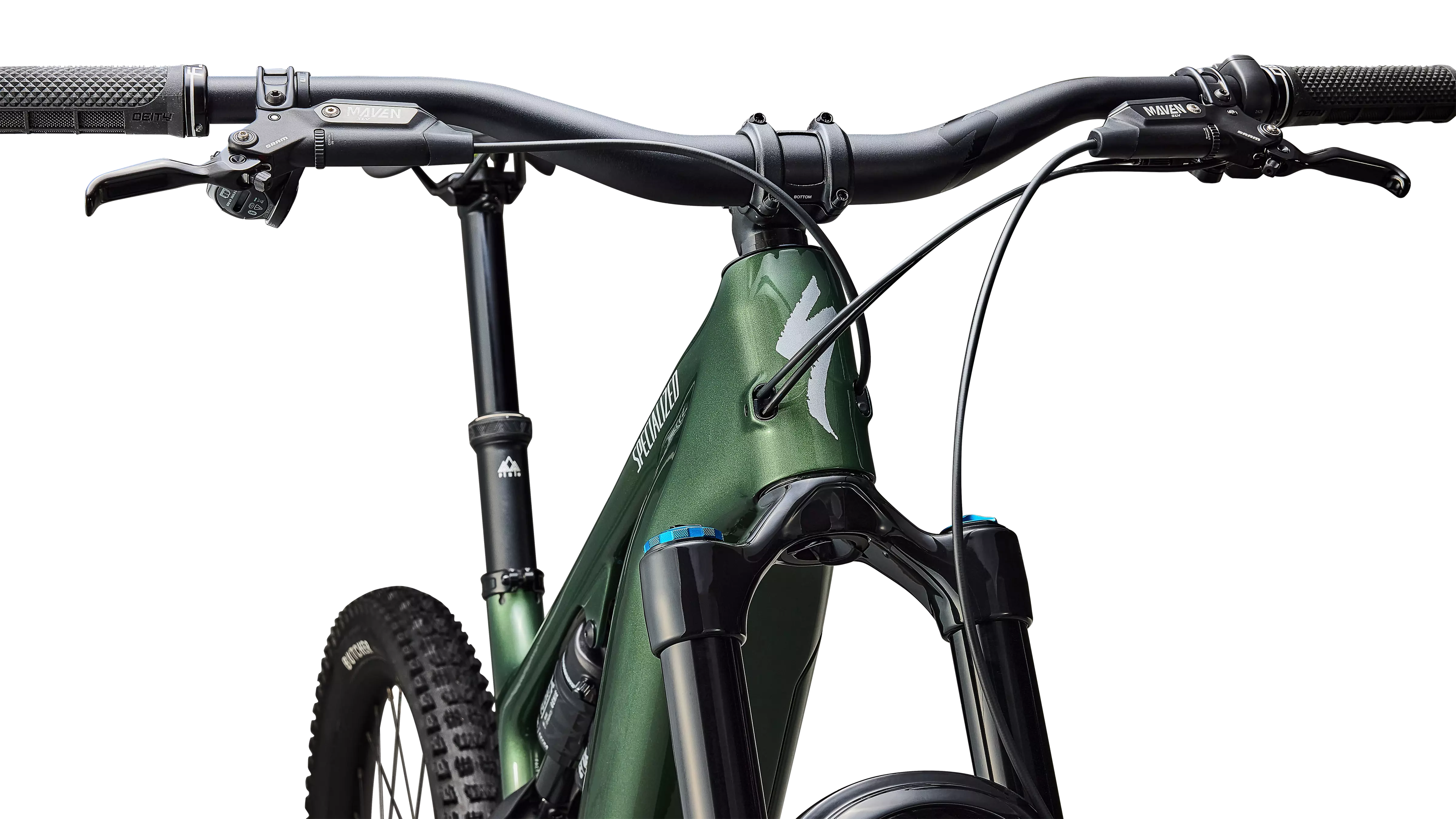 Turbo Levo 4 Expert Carbon Mountain E-Bike - Green