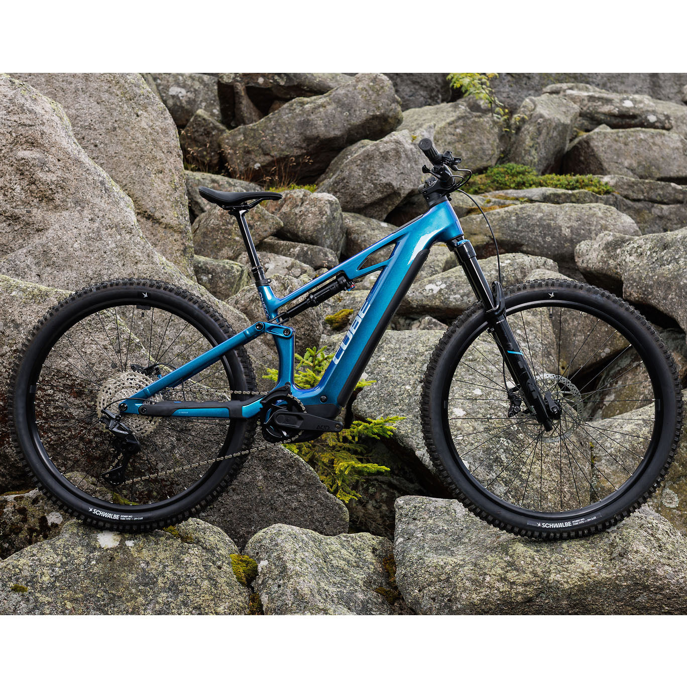 Stereo Hybrid One44 HPC Race 800 2027 Mountain E-Bike - Blue