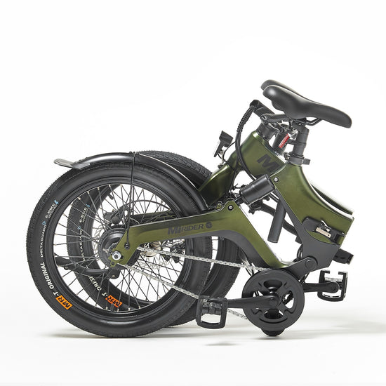 MiRiDER 20" Compact Folding E-Bike - Green