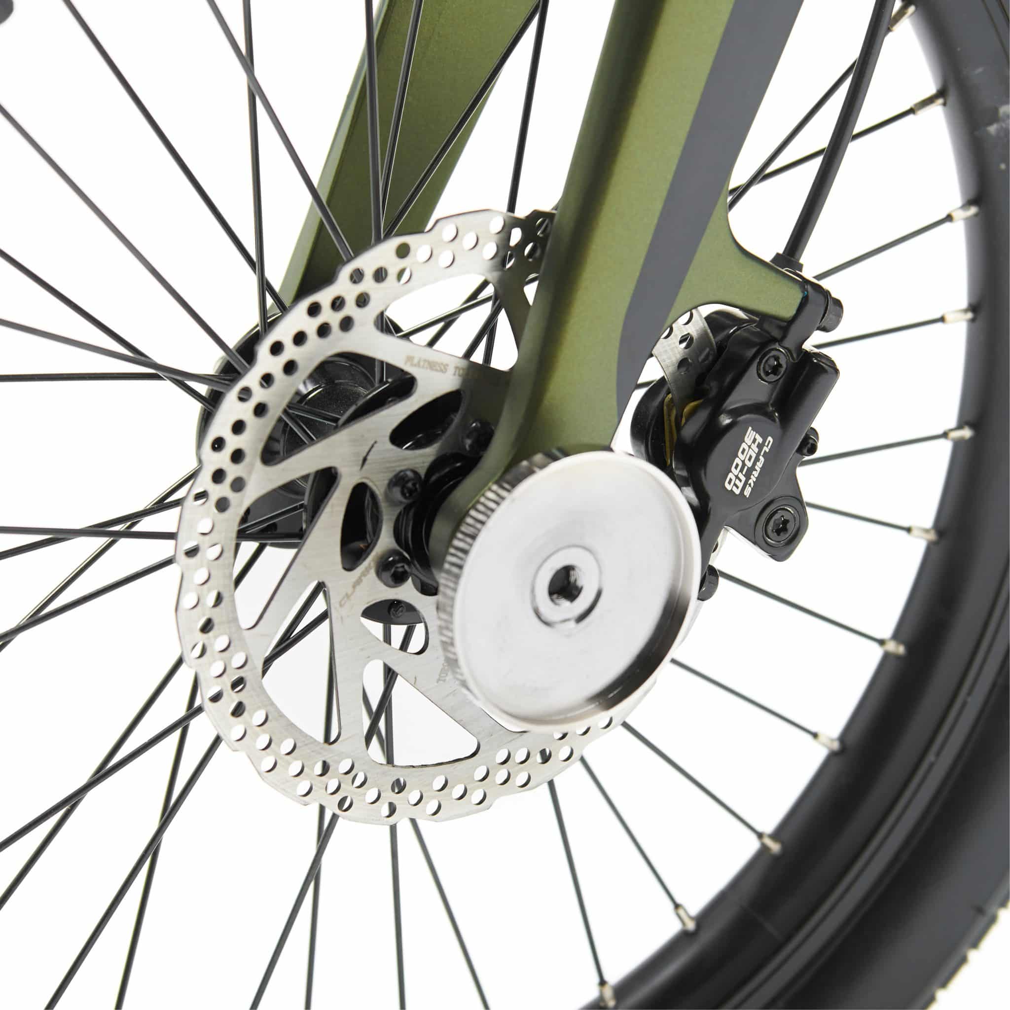 MiRiDER 20" Compact Folding E-Bike - Green