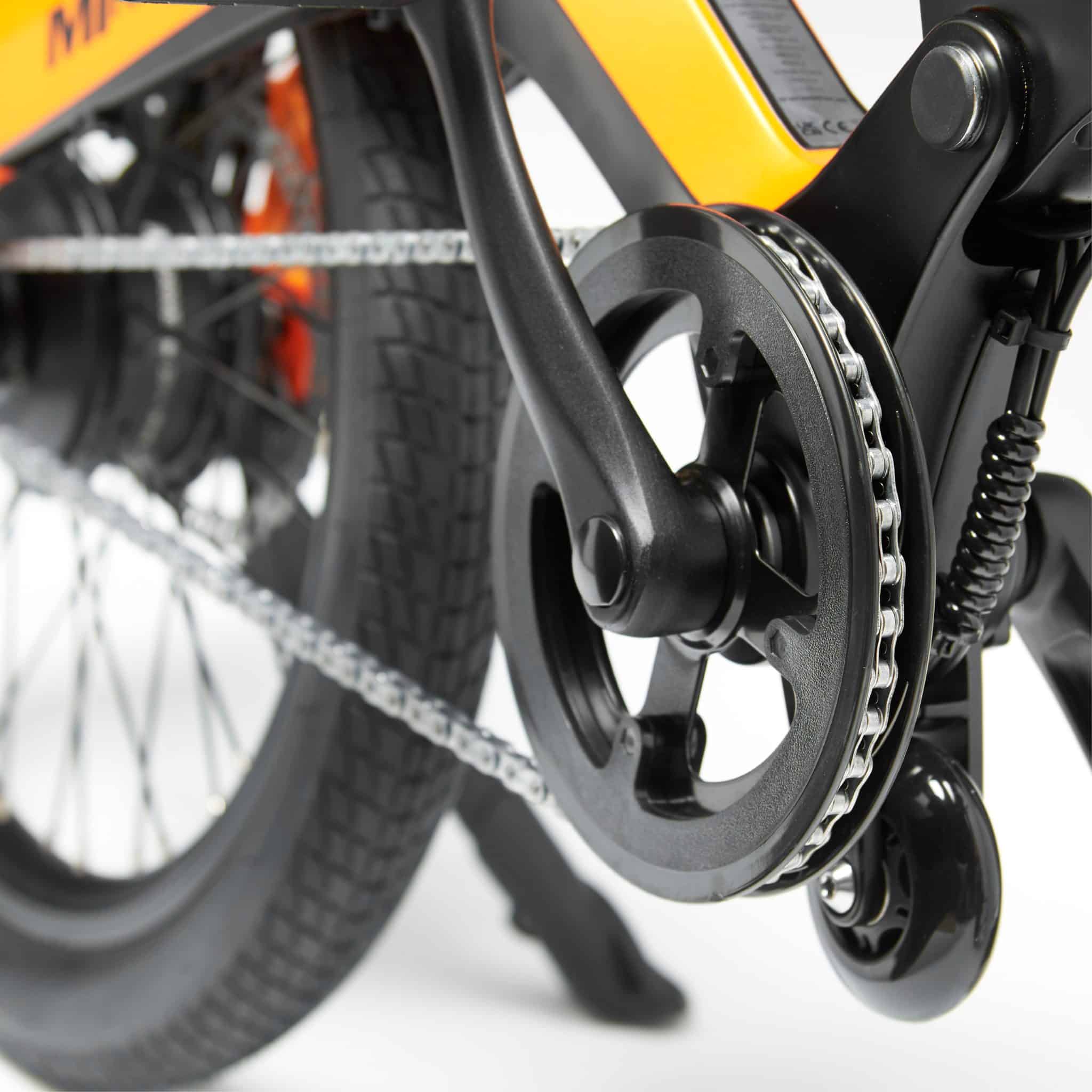 MiRiDER 20" Compact Folding E-Bike - Orange