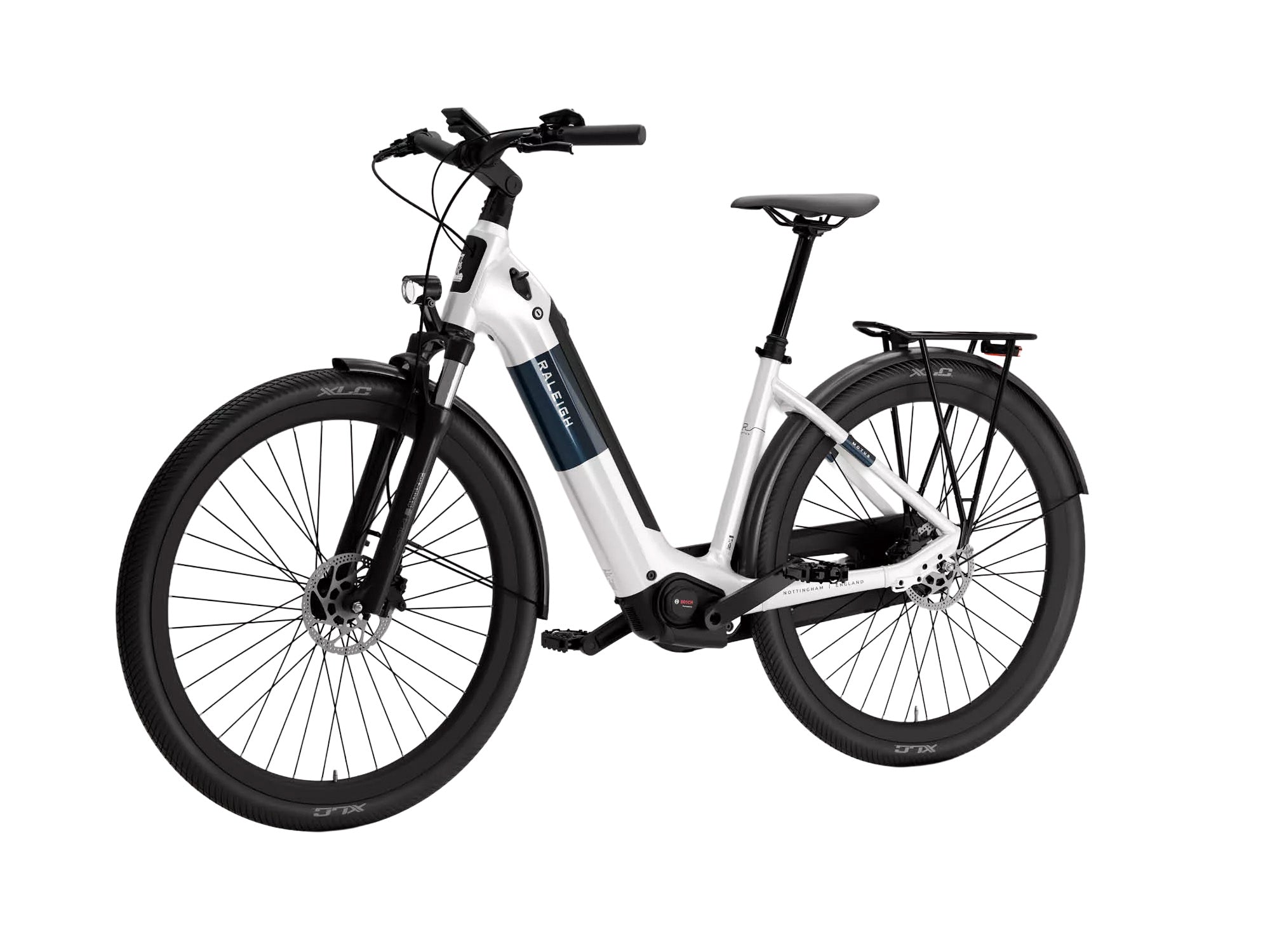 Motus Low Step Hub Gear Hybrid E-Bike - White