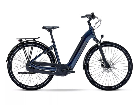 Motus Low Step Hub Gear Hybrid E-Bike - Blue