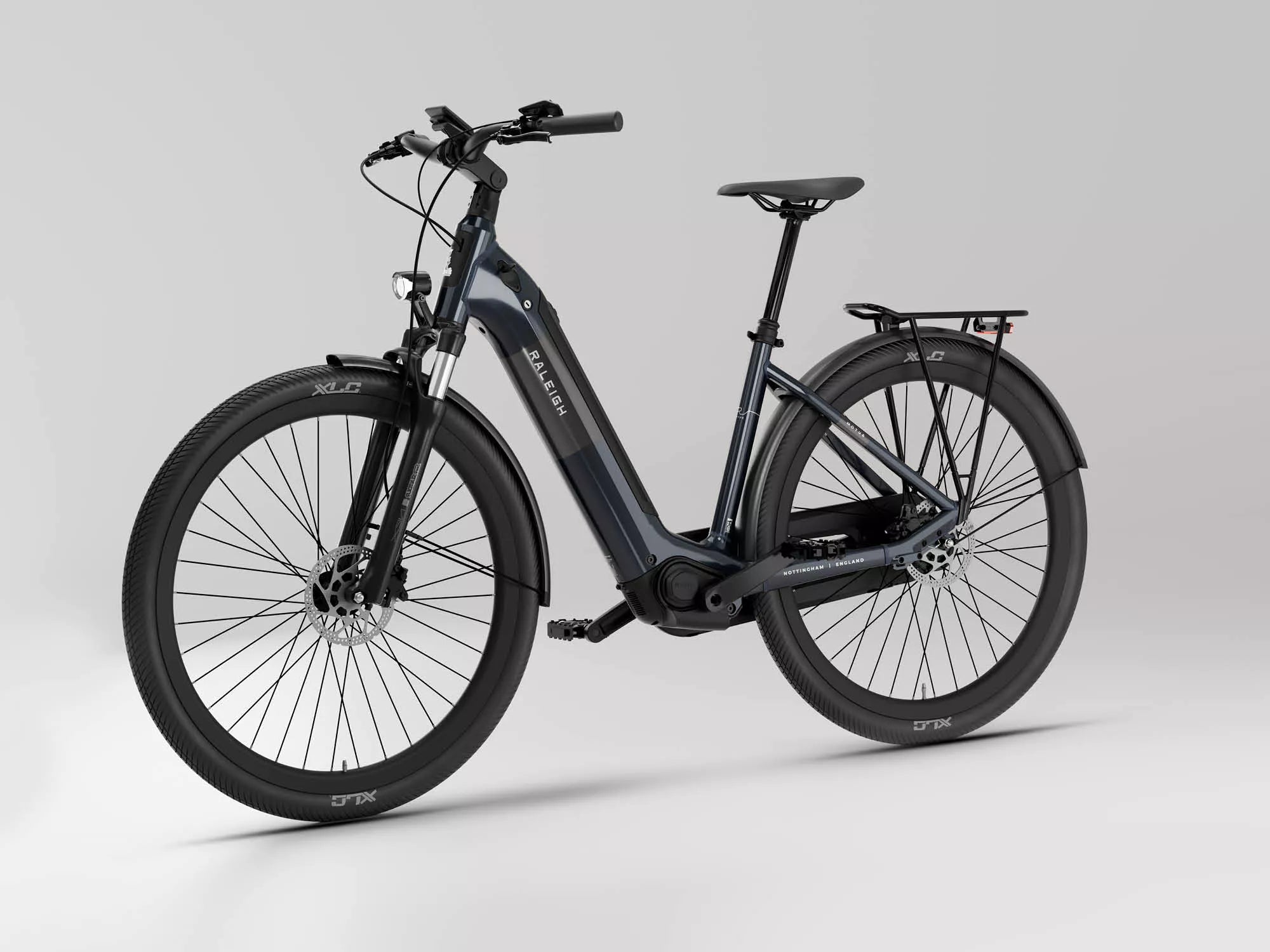 Motus Low Step Hub Gear Hybrid E-Bike - Blue