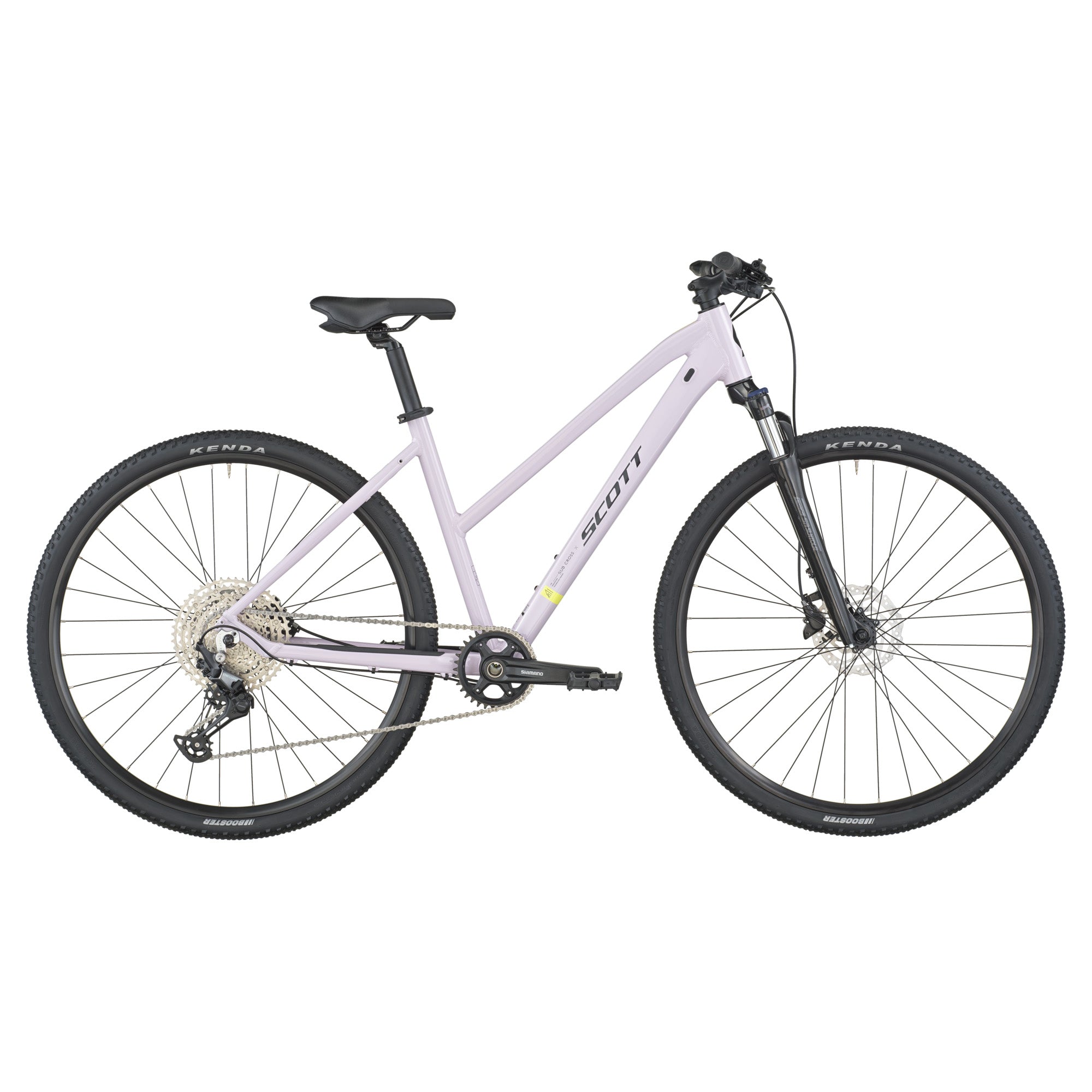 Sub Cross 10 Slope Hybrid Bike - Pink