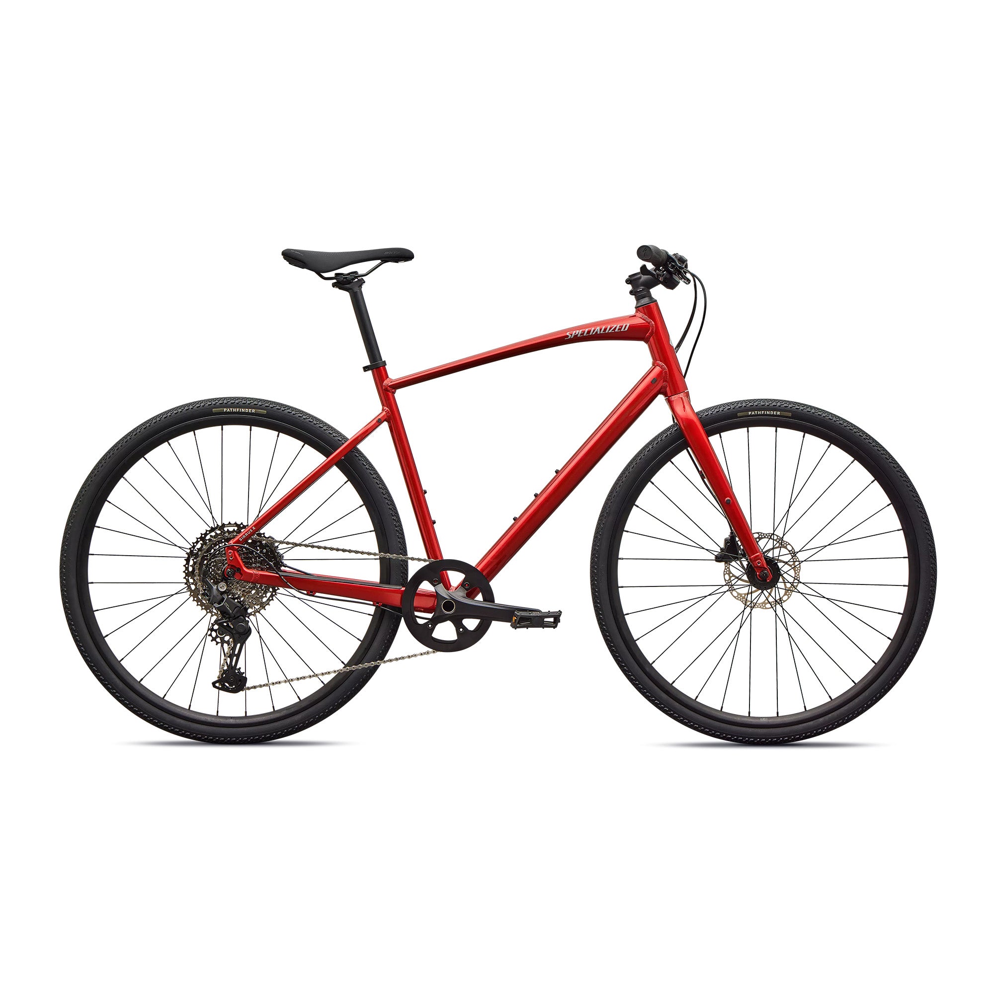 Sirrus X 3.0 2027 Hybrid Bike - Red