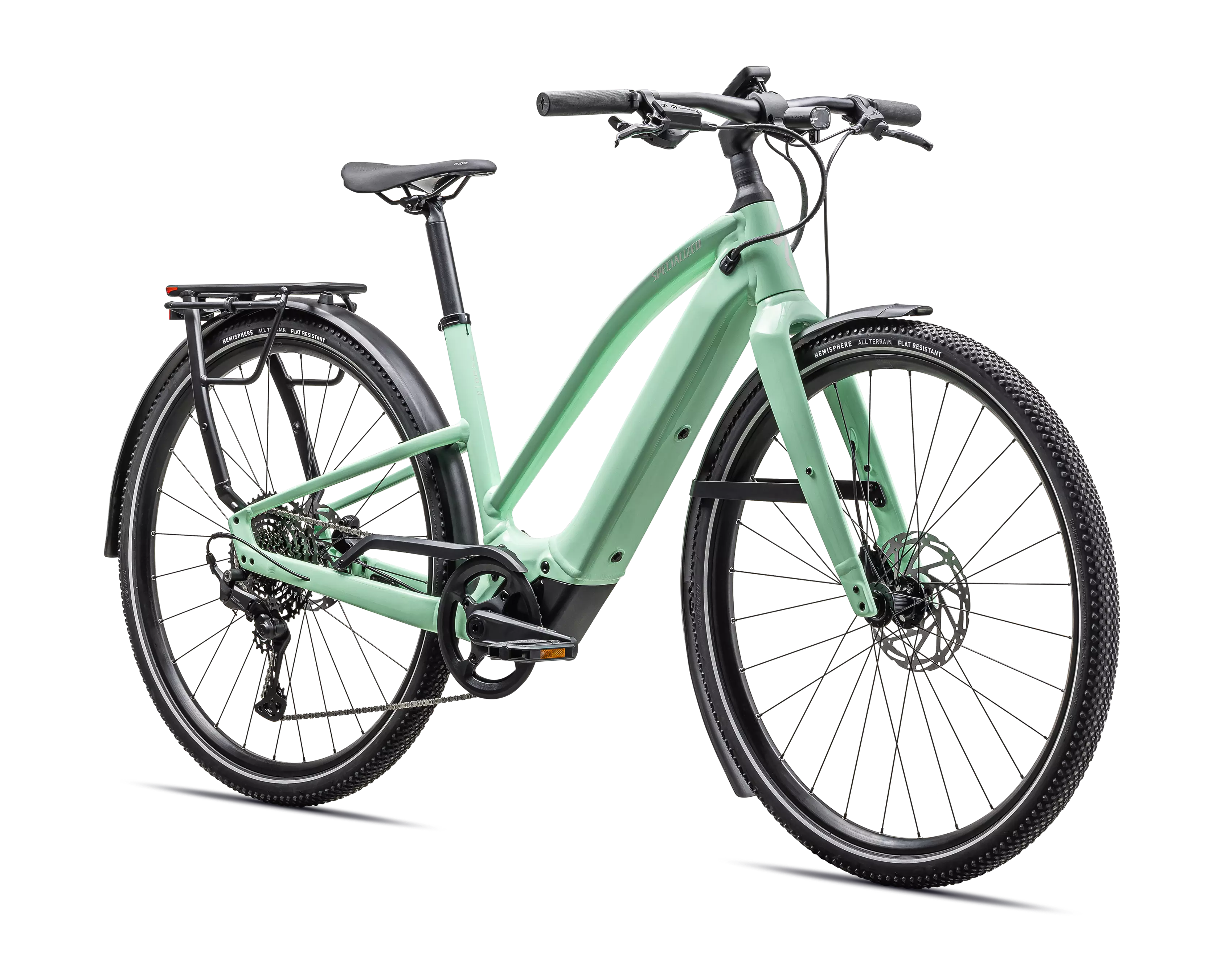 Turbo Vado SL 2 4.0 Step-Through EQ Hybrid E-Bike - Green