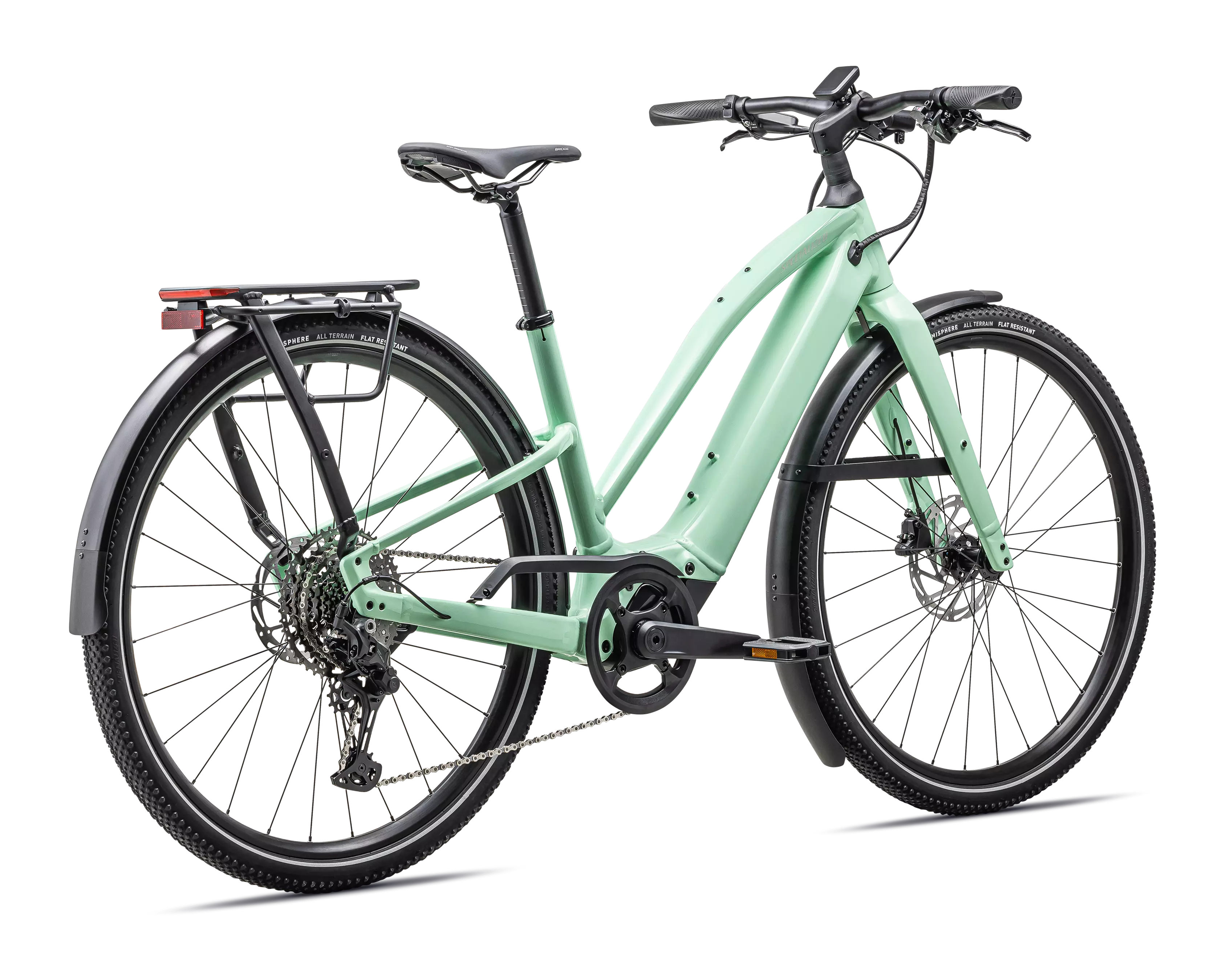 Turbo Vado SL 2 4.0 Step-Through EQ Hybrid E-Bike - Green