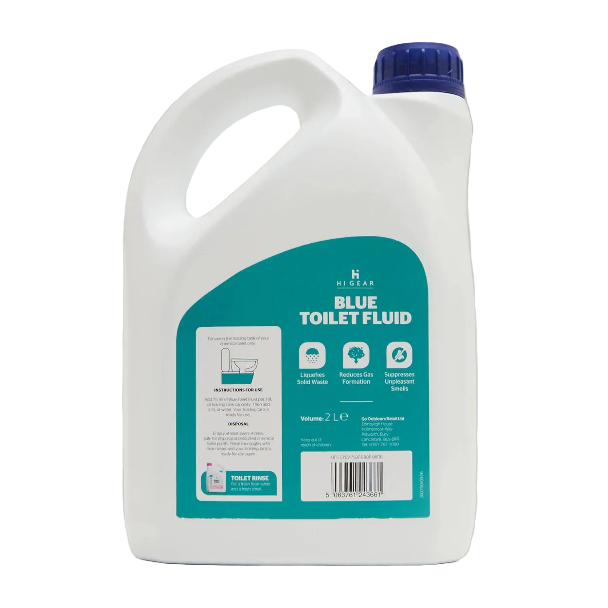 Toilet Fluid - Blue