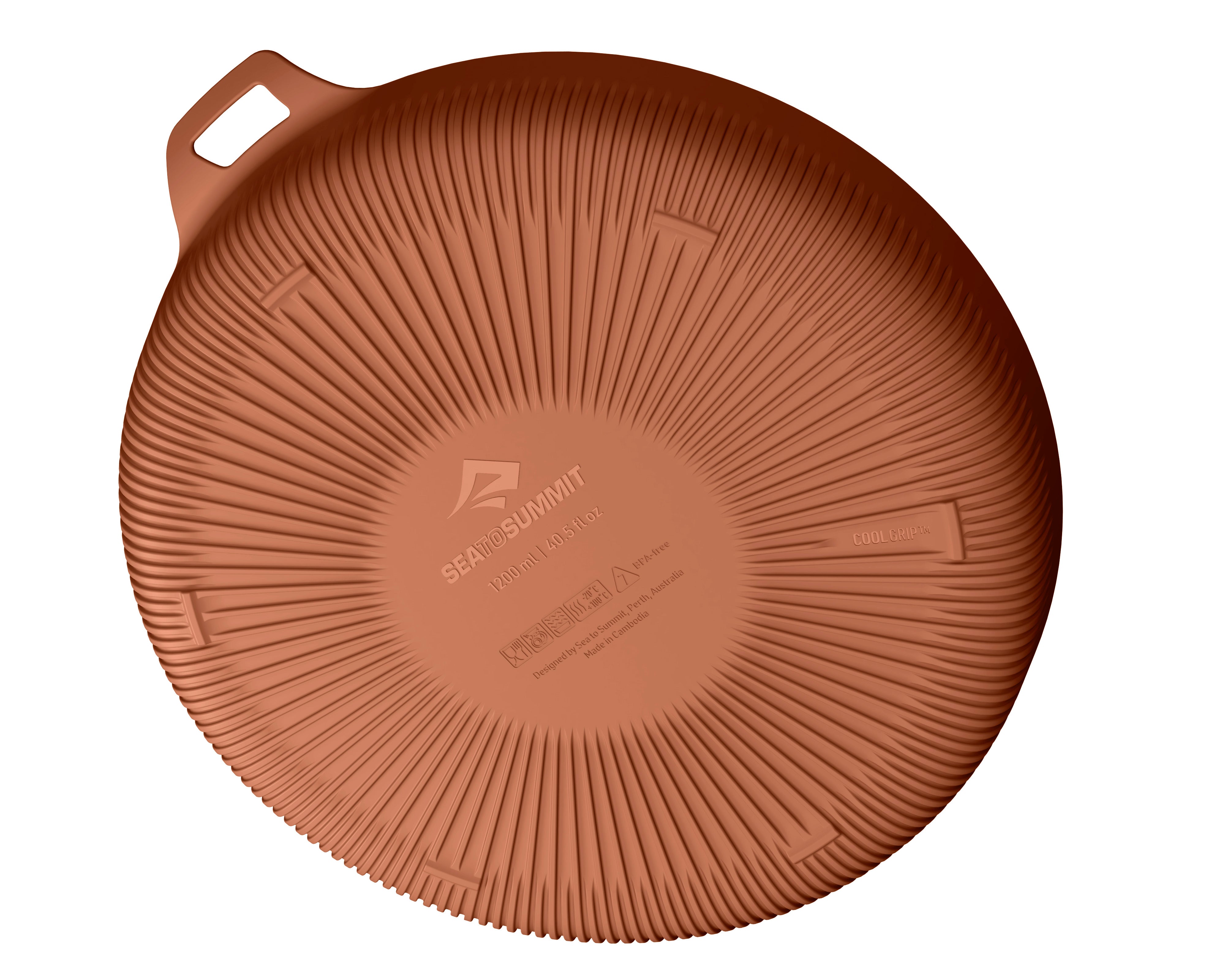 Horizon Plate - Orange