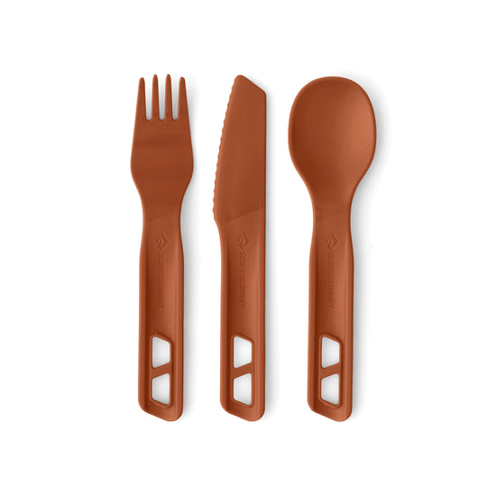 Horizon Cutlery Set (3 Piece) - Orange