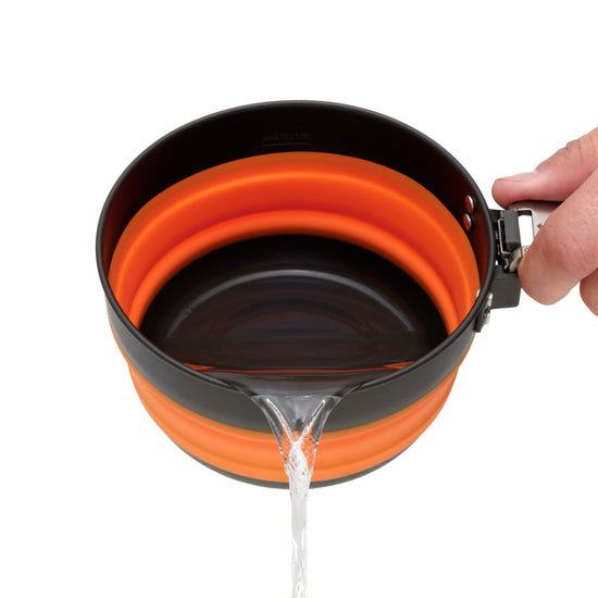 Frontier Ultralight Collapsible Pot 1L - Orange