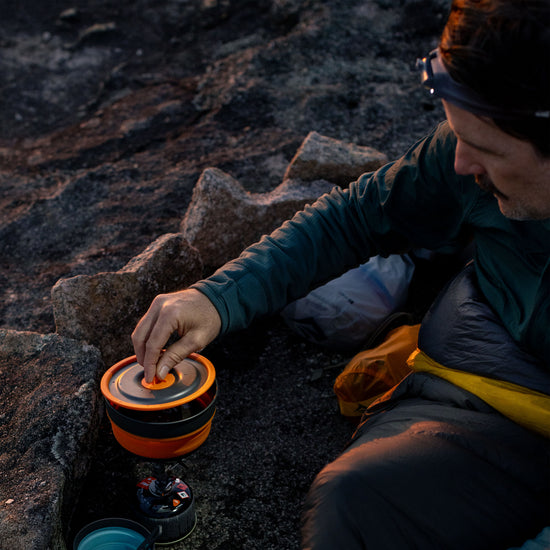 Frontier Ultralight Collapsible Pot 1L - Orange