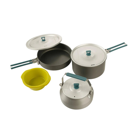 Vianu 5-Piece Cooking Set - Grey