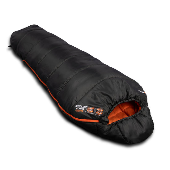 Nitestar Alpha Junior Sleeping Bag - Black