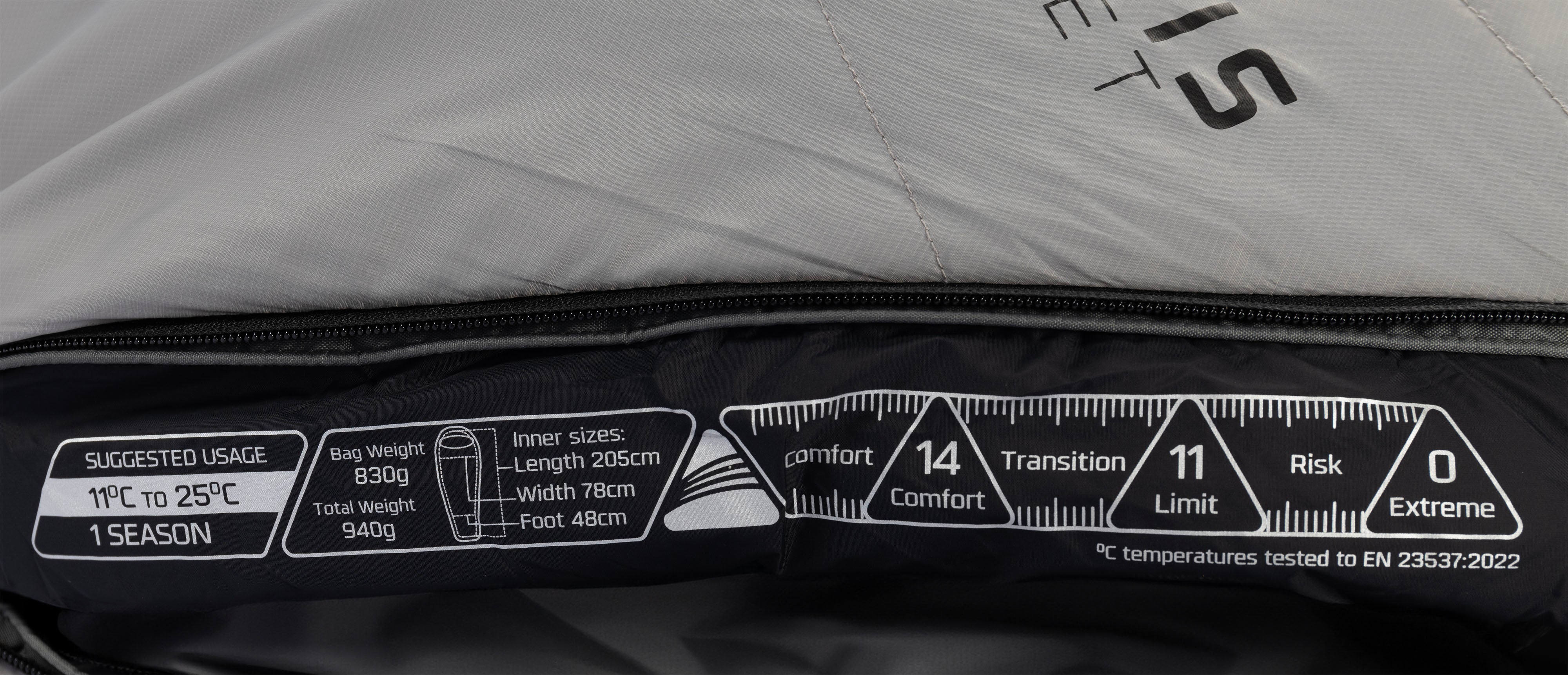 Mantis Planet Sleeping Bag - Grey