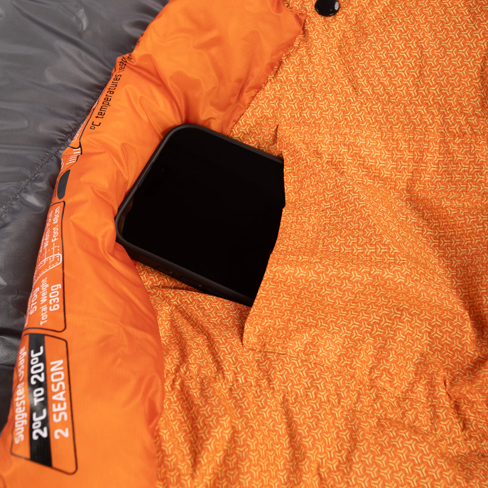 Force 10 Ultra 150 Down Sleeping Bag - Grey