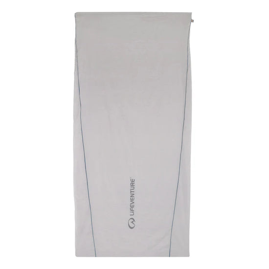 Cotton Rectangular Sleeping Bag Liner - Grey