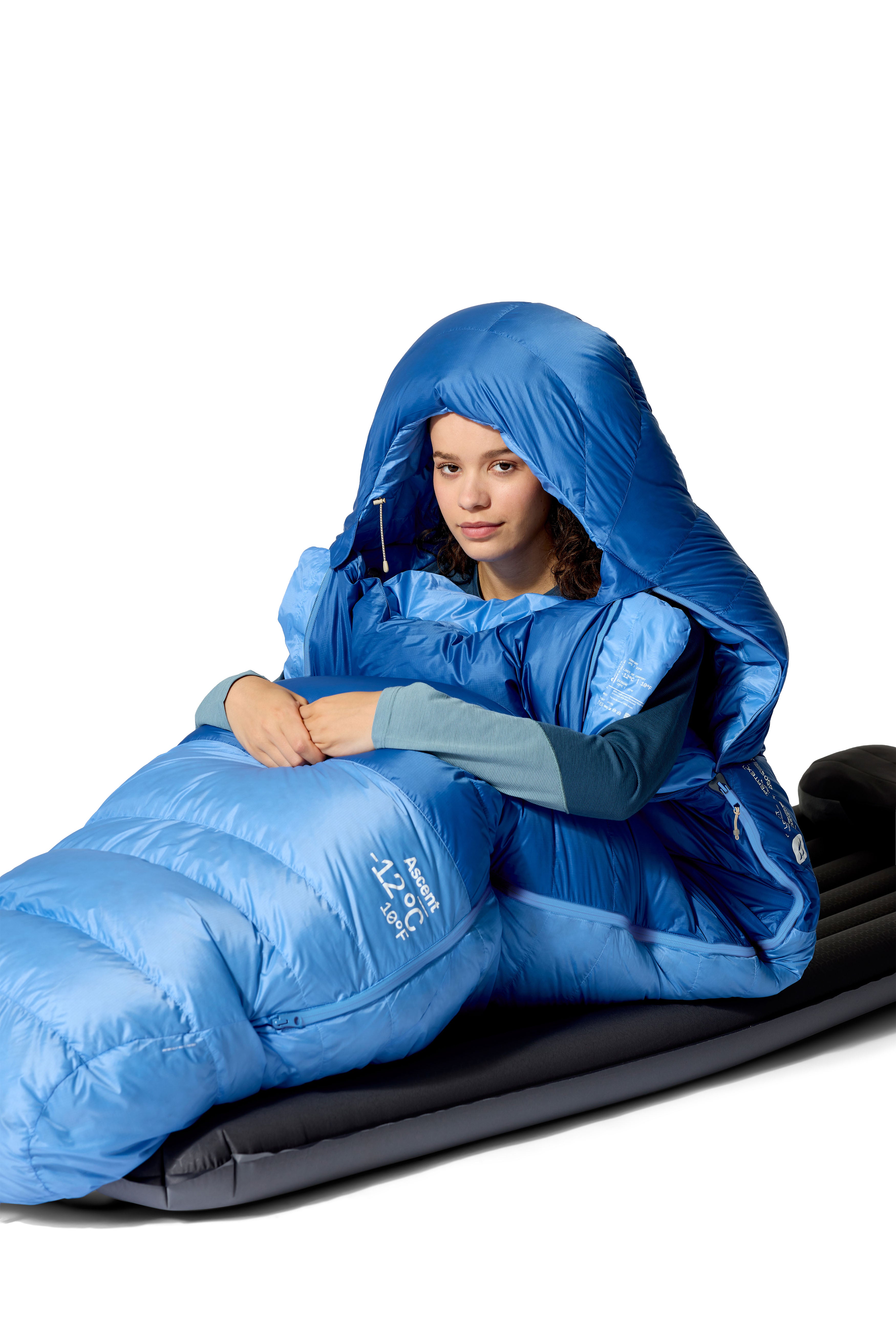 Women's Ascent -12°C Sleeping Bag - Blue