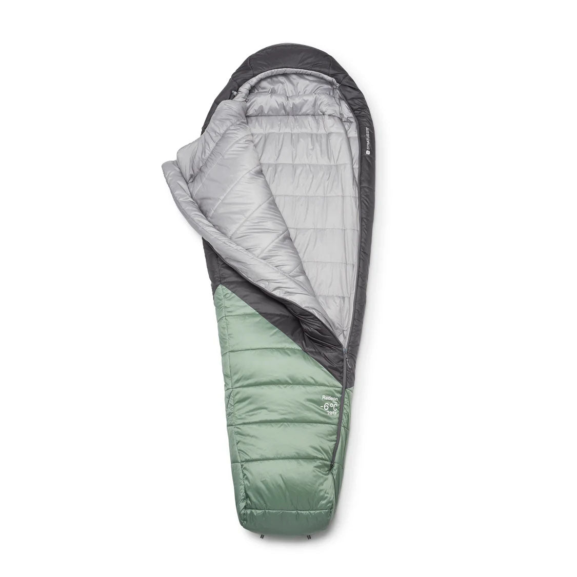 Women's Radeon -6°C Sleeping Bag - Grey/Green