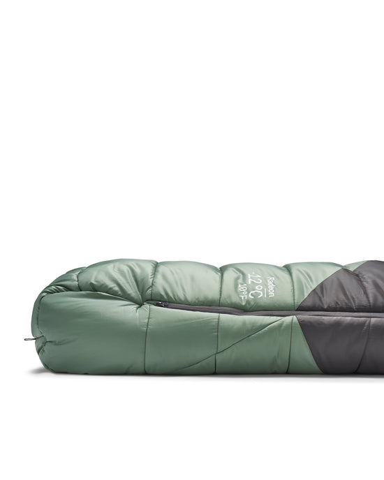 Women's Radeon -12°C Sleeping Bag - Green / Grey