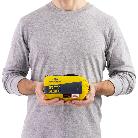 Reactor Lightweight Sleeping Bag Liner - Grey