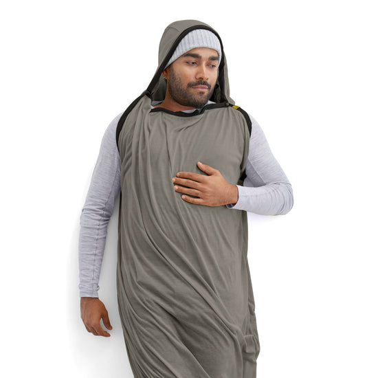 Reactor Lightweight Sleeping Bag Liner - Grey