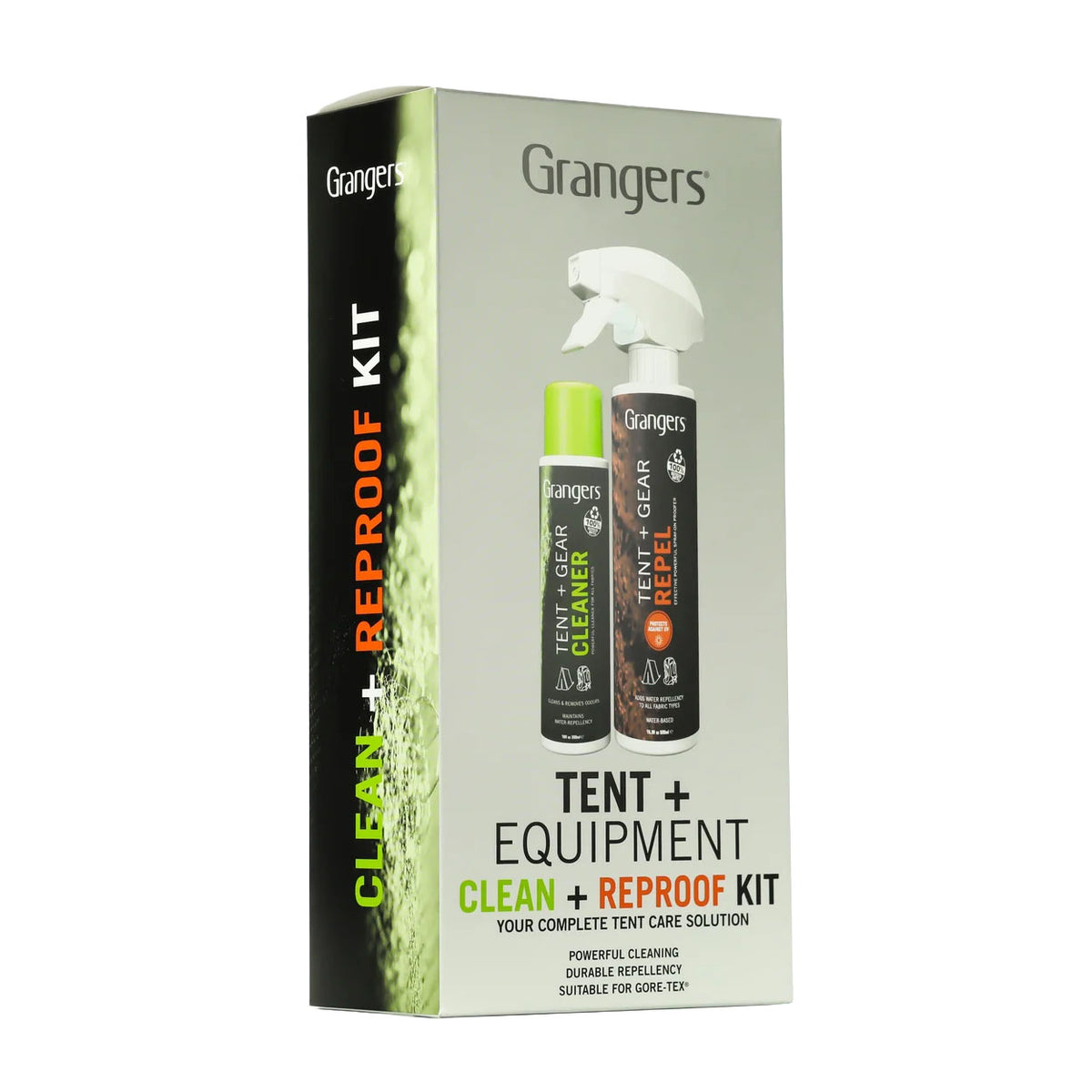 Tent & Gear Clean + Reproof Spray Kit