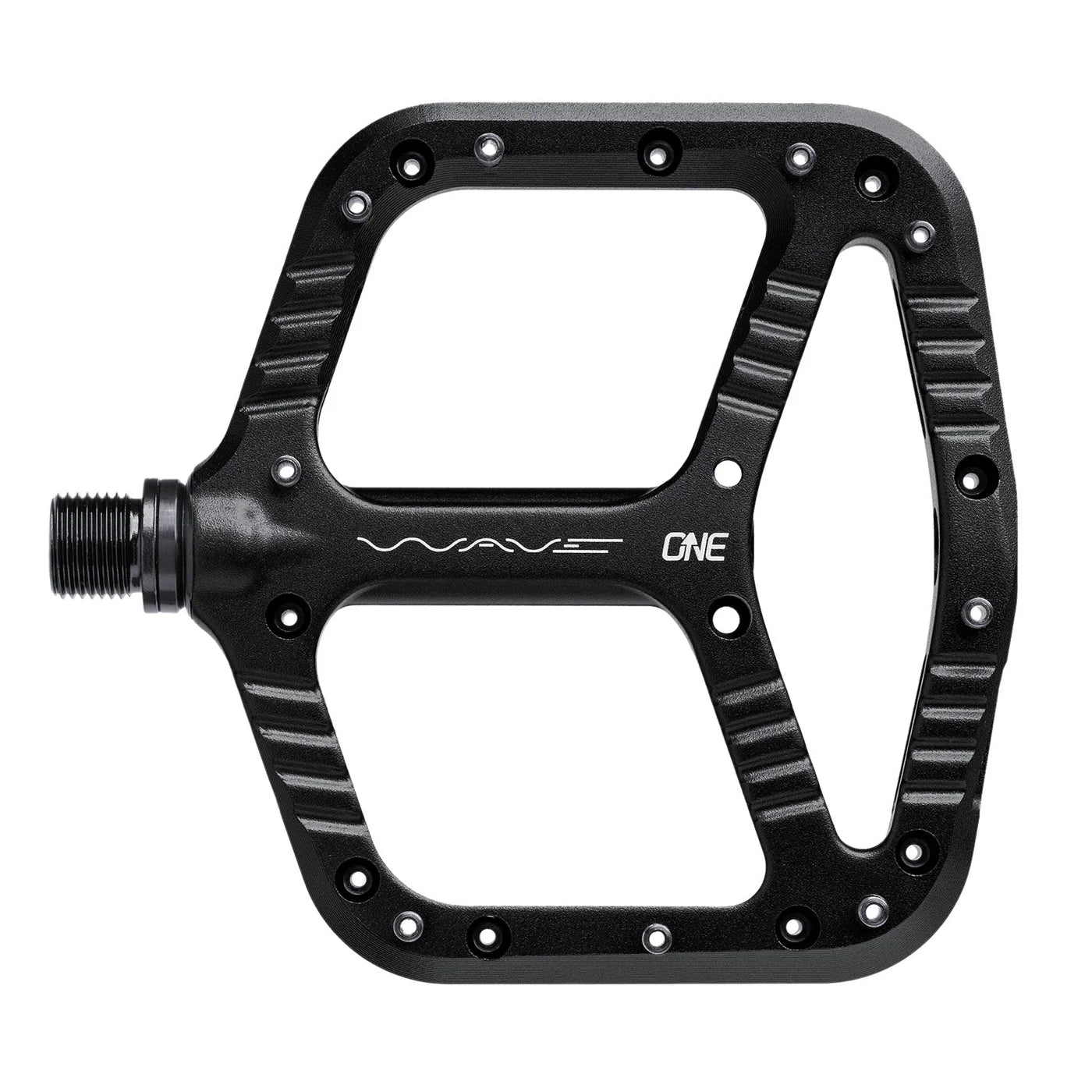 Aluminium Wave Pedals - Black