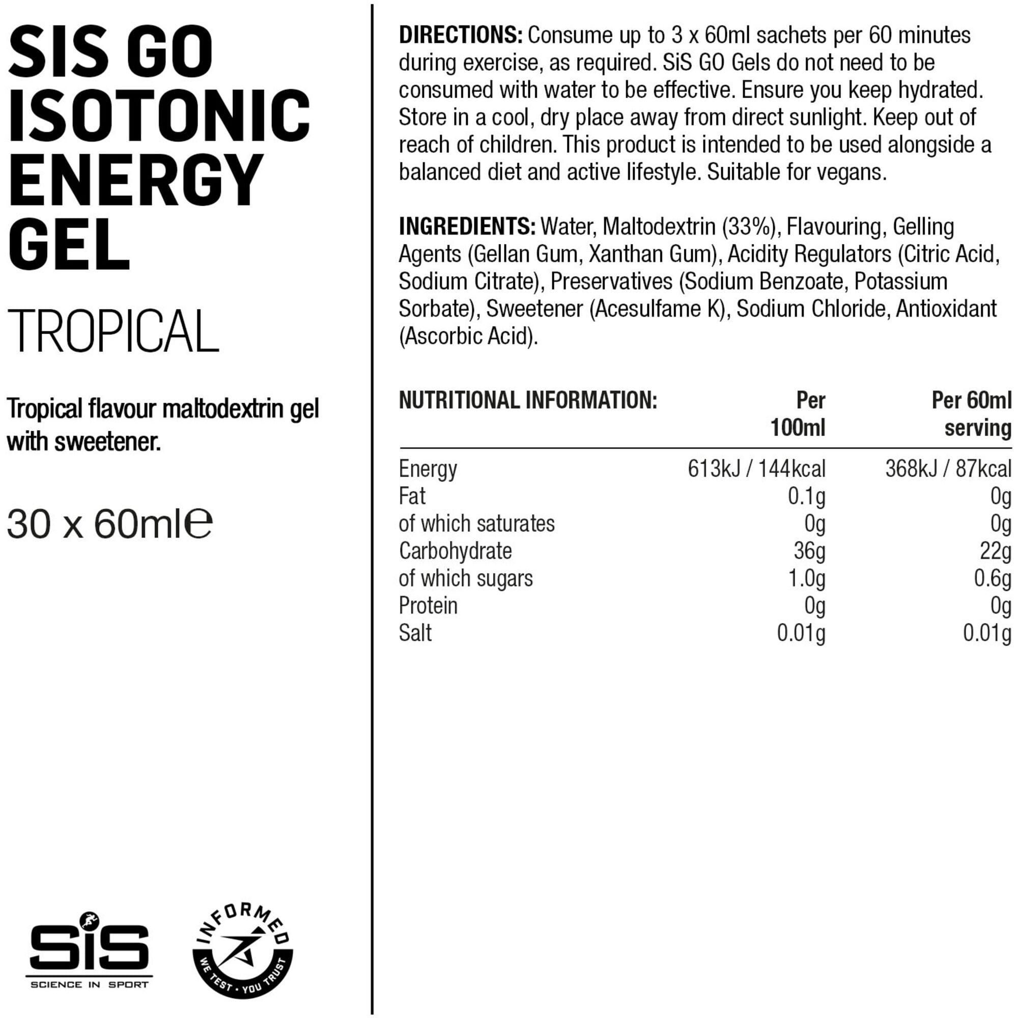 GO Gel Tropical