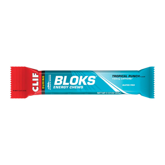 Shot Blok Energy Chew with Caffeine - Tropical Punch