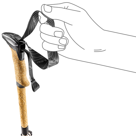 Makalu FX Carbon Compact Walking Poles - Grey