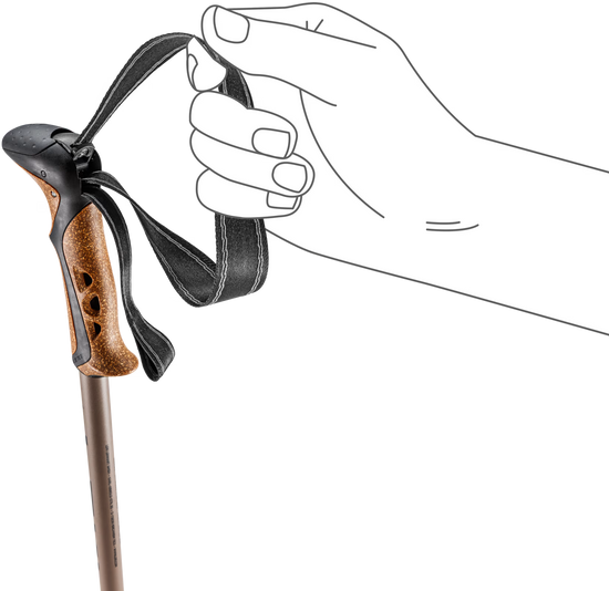 Khumbu Walking Poles - Brown